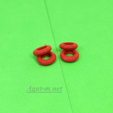 338-4-DIC Резина на Запорождец "Прогресс" комплект 4шт., красная